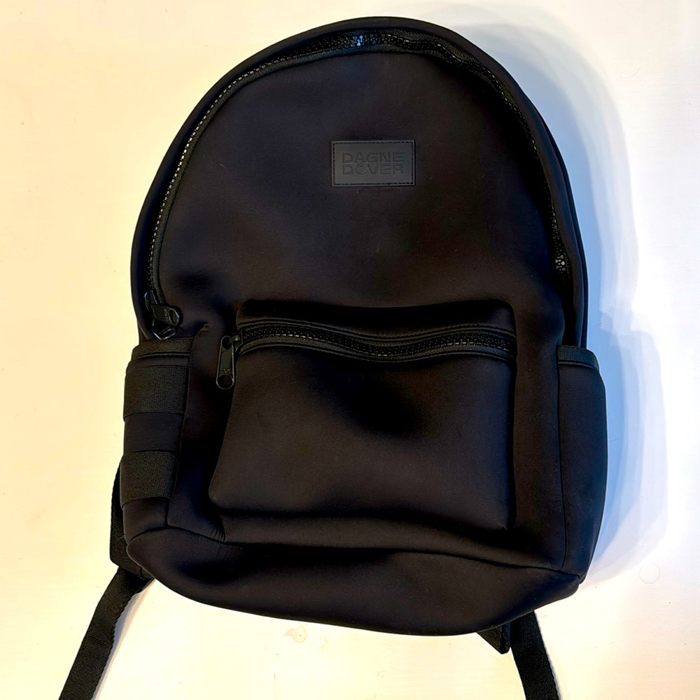 Large black Dagne Dover backpack